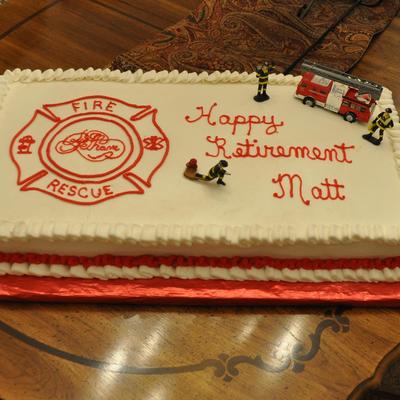 Pelham Fire Dept Retirement