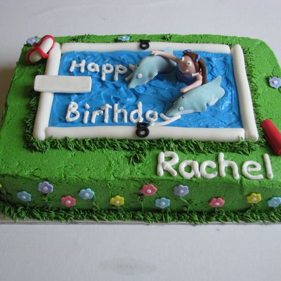 Pool Party Cake