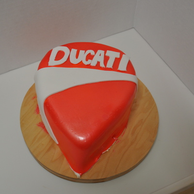 Ducati Logo Cake