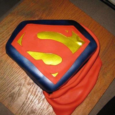 Superman Cake