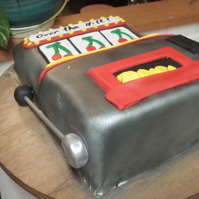 Slot Machine Cake