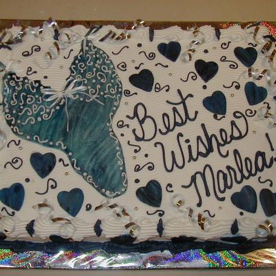 Updated Bridal Shower Cake