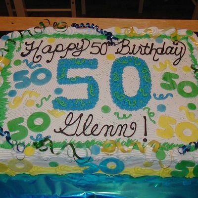 50Th Birthday Cake