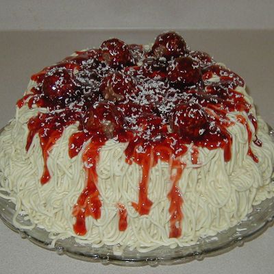 Spaghetti Cake