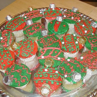 Ornament Cupcakes