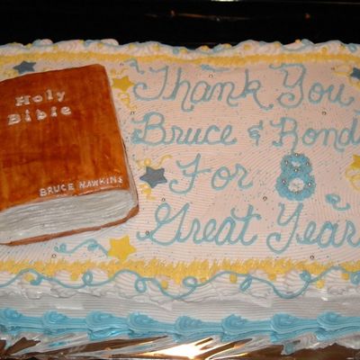Anniversary Bible Cake