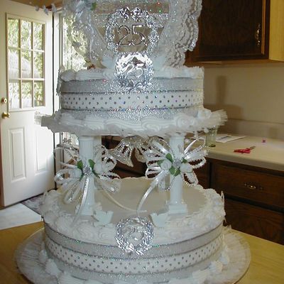 25 Th Anniversary Cake
