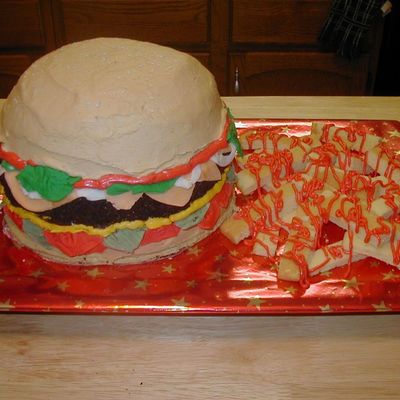 Cheesburger And Fries