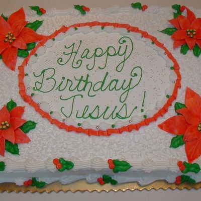 Christmas Church Cake