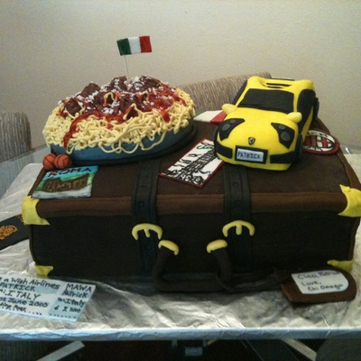 Suitcase To Italy