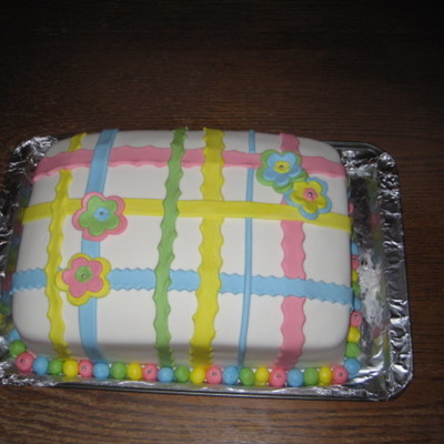 Plaid Cake