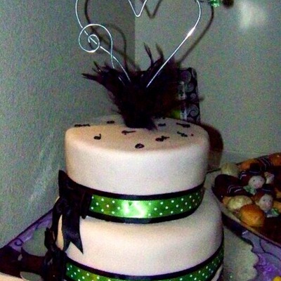 Wedding Cake For Musical Couple