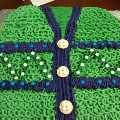 Ugly Sweater Cake