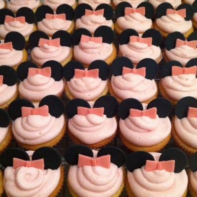 Mini Mouse Ears Cupcakes