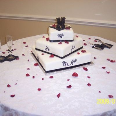 Kayla's Wedding Cake