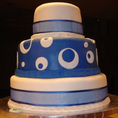 Royal Blue And White