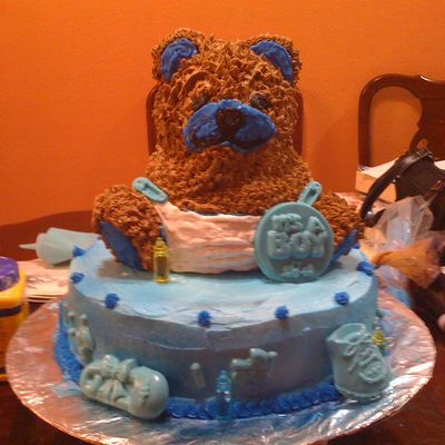 First Baby Shower Cake