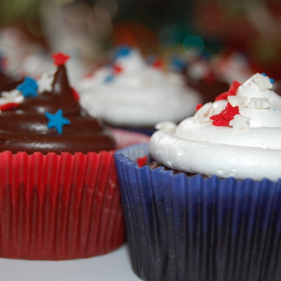 July 4Th Cupcakes