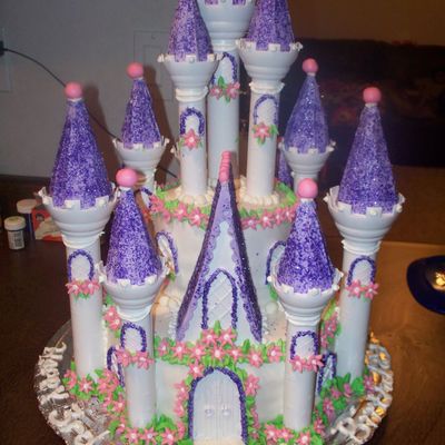 Princess Castle Cake