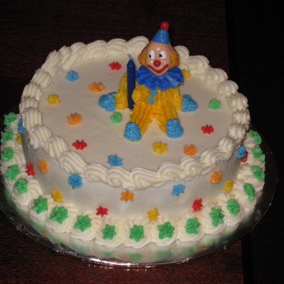 Xavier's Clown Cake