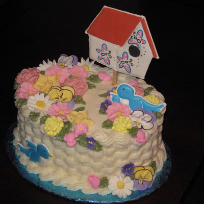 Wilton Course 2 Final Cake