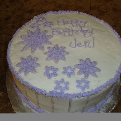 Birthday Cake/first Wilton Class Cake