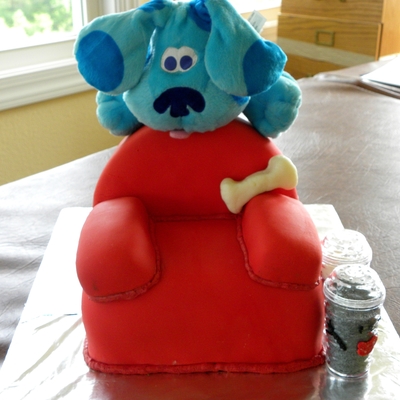 Blue And Her Thinking Chair