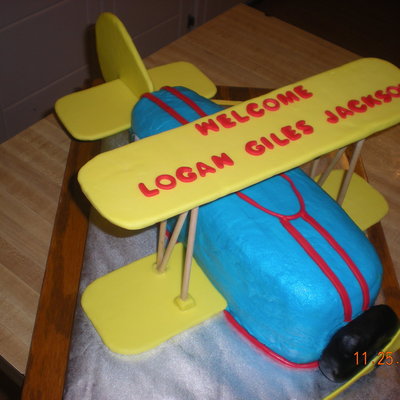 Baby Shower Bi-Plane