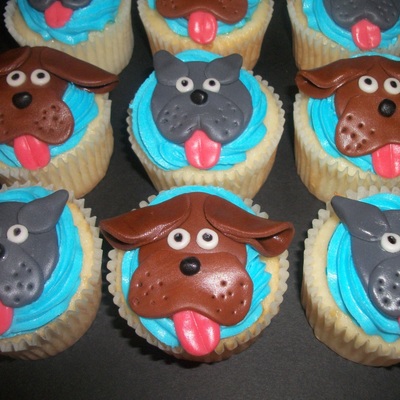 Puppy Face Cupcakes!
