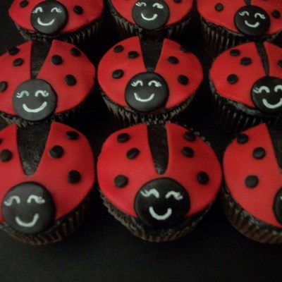 Ladybug Cupcakes!
