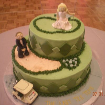 Golf Grooms Cake.