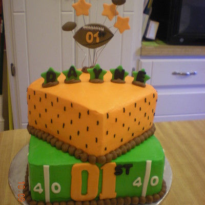 Football Theme For 1 Year Old.