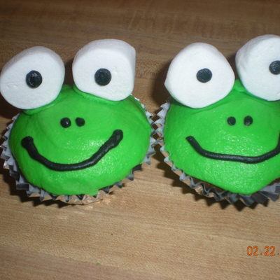 Frog Cupcakes
