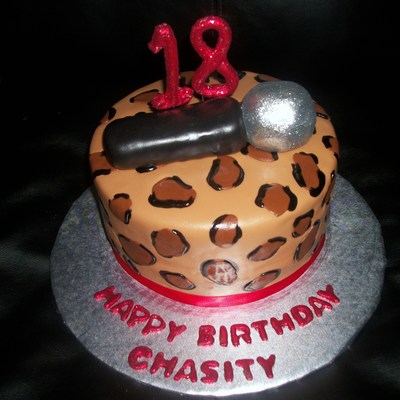 Leopard Print And Microphone!