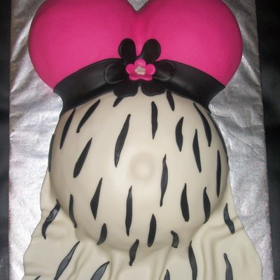 Pregnant Belly Cake!
