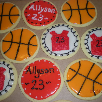 Basketball Cookies
