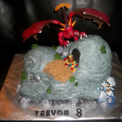 Dragon Guarding His Treasure!