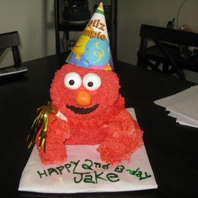 Elmo Cake