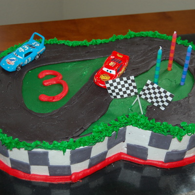 Cars Birthday Cake