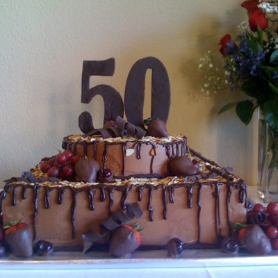 Chocolate 50Th Birthday