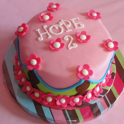 Daughters 2Nd Birthday Cake