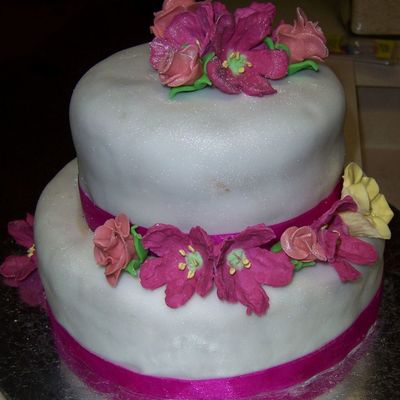 Wilton Course 3 Final Cake