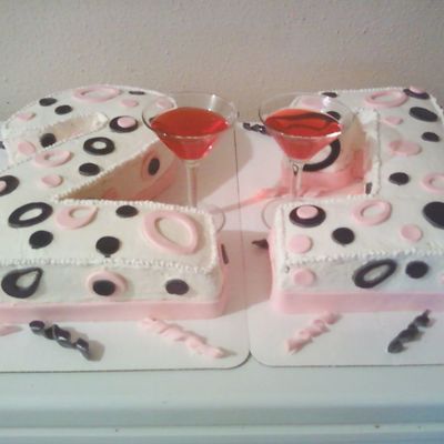 Tiffany's 21St Birthday Cake W Jello Shots