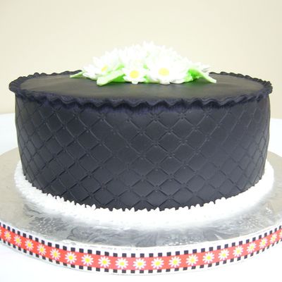 Elegant Black Cake