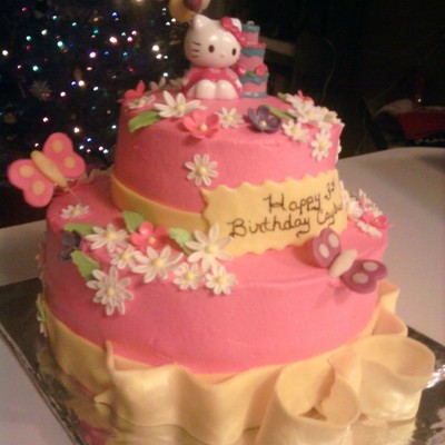 Hello Kitty Cake