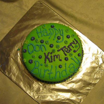 Birthday Cake... Practice...