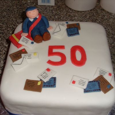 Postman Cake