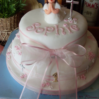 Girls Communion Cake