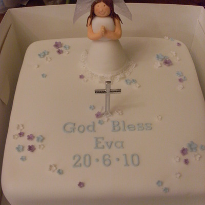 Communion Cake - Girl