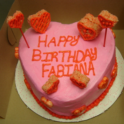 Valentines Birthday Cake